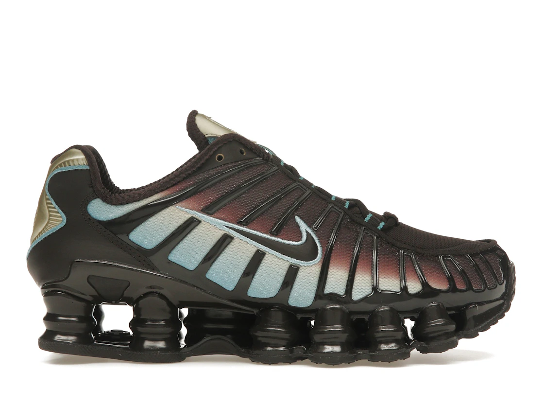 Nike Shox TL Velvet Brown Denim Turquoise (W)