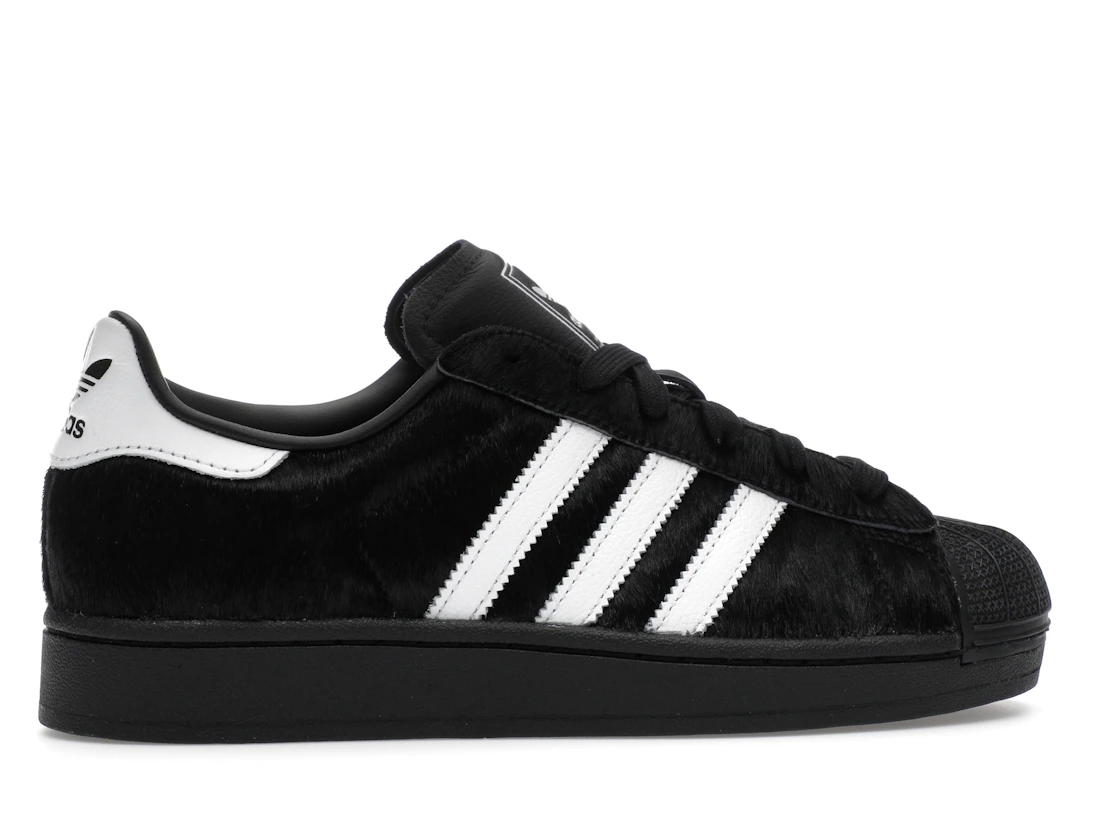 adidas Superstar II Black Ponyhair (W)