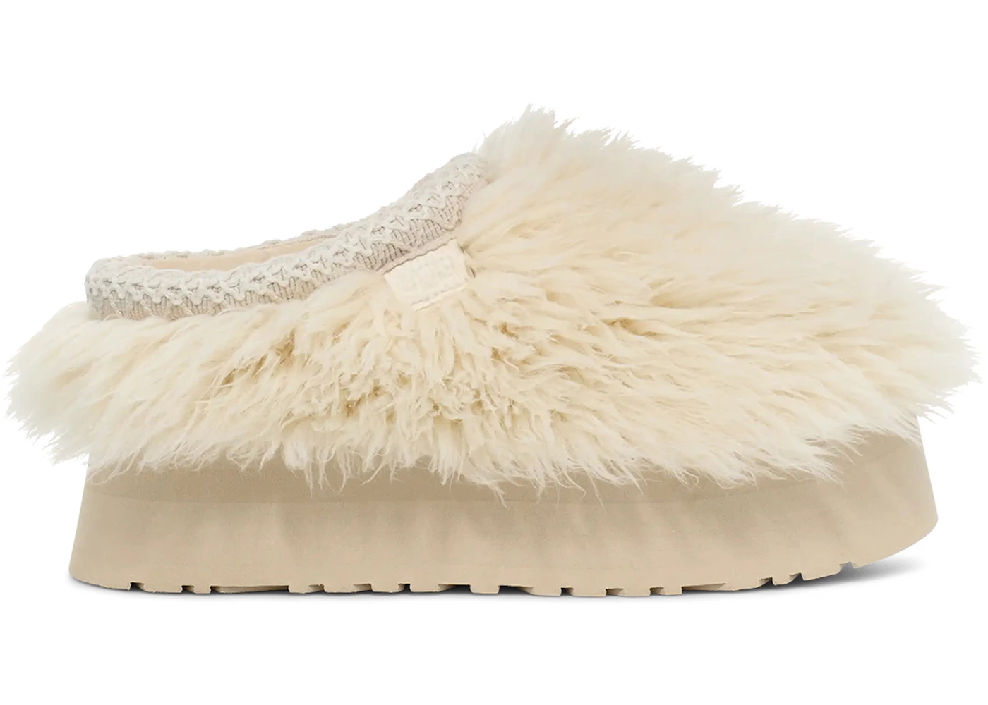 UGG Fluff Momma Sugar Tasman Slipper White (W)