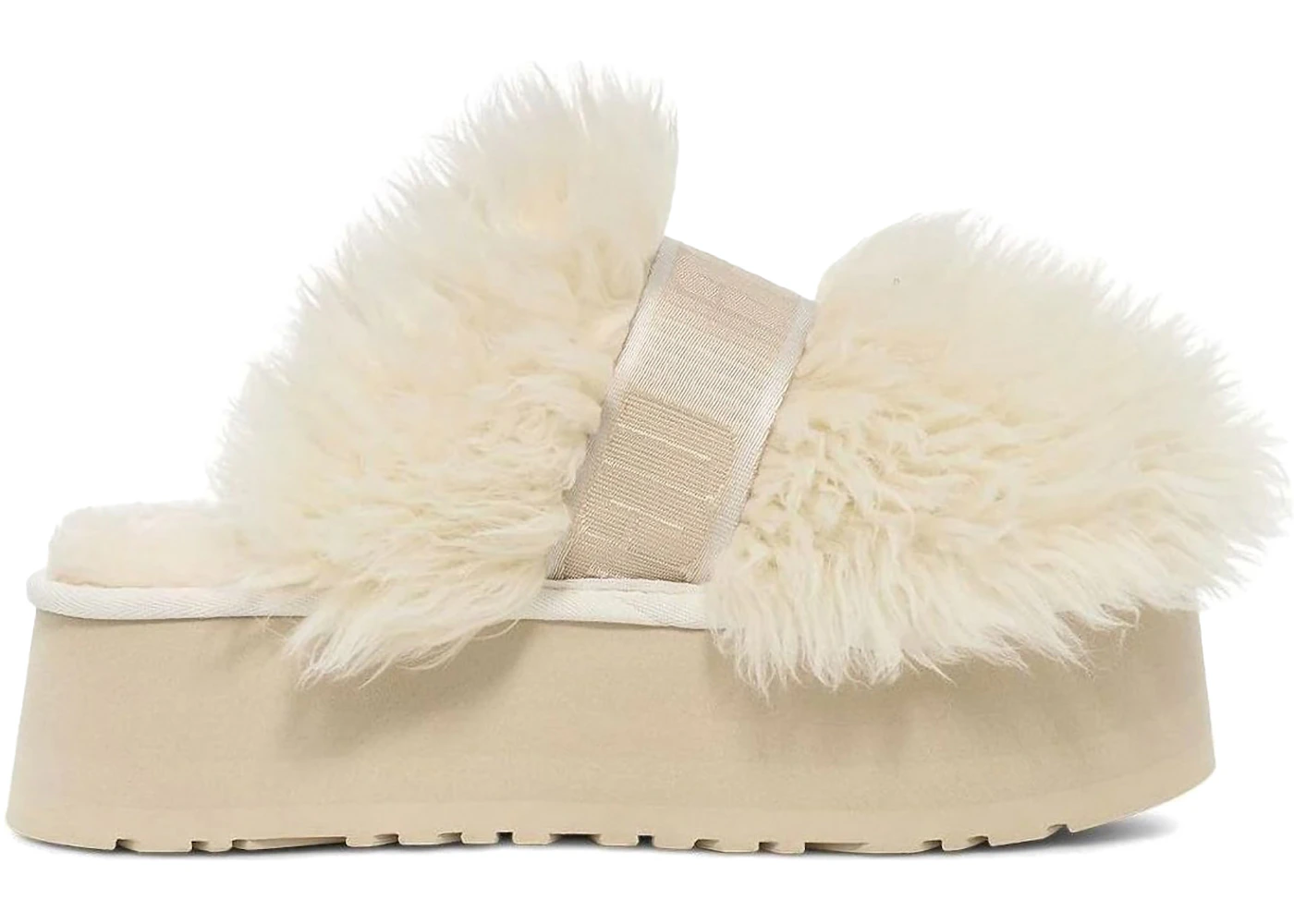 UGG Sustainable Fluff Momma Slide White (W)