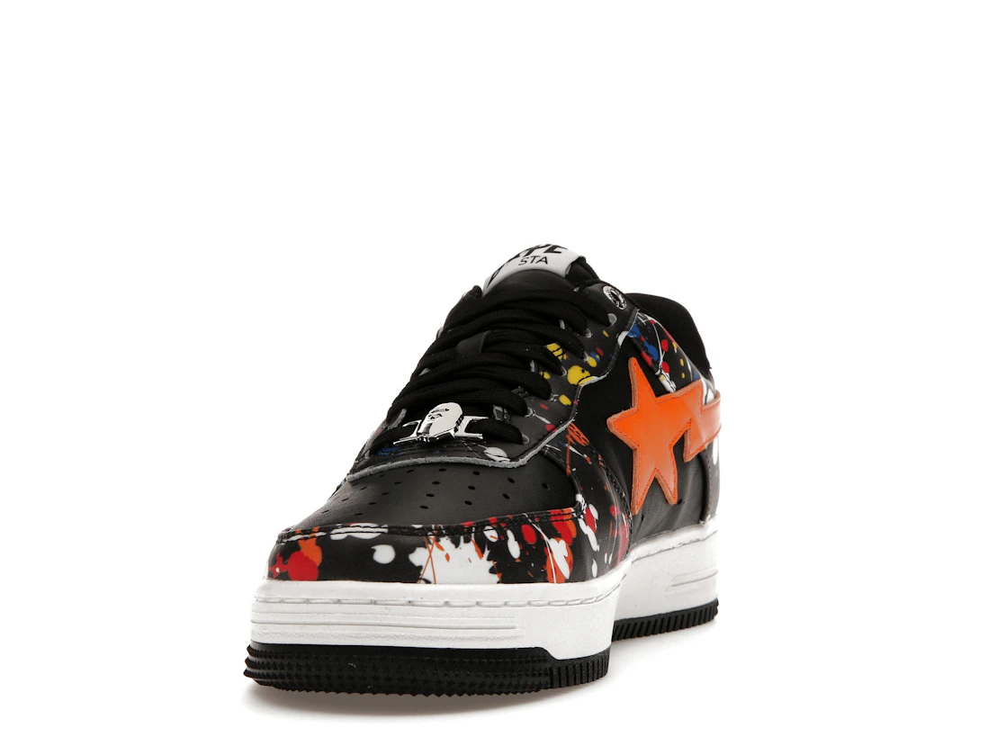 A Bathing Ape Bape Sta Paint Splatter Black