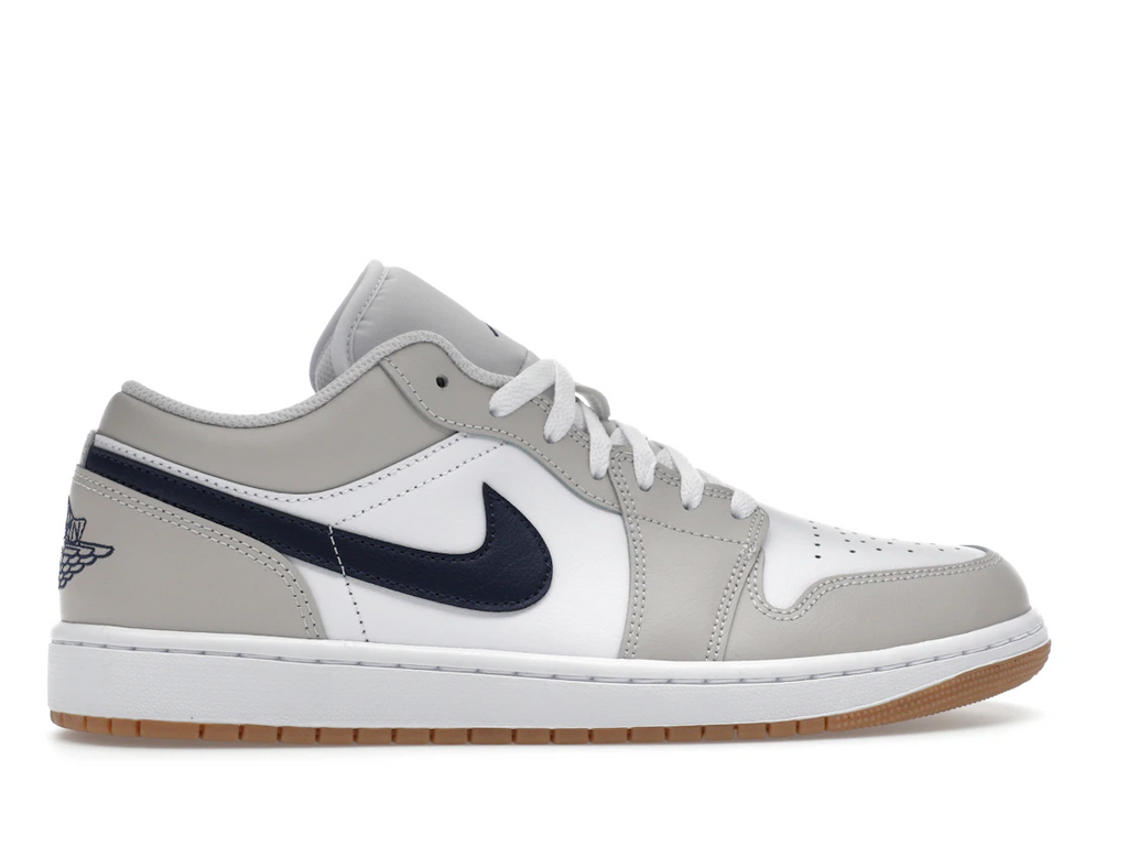 Jordan 1 Low Midnight Navy Neutral Grey