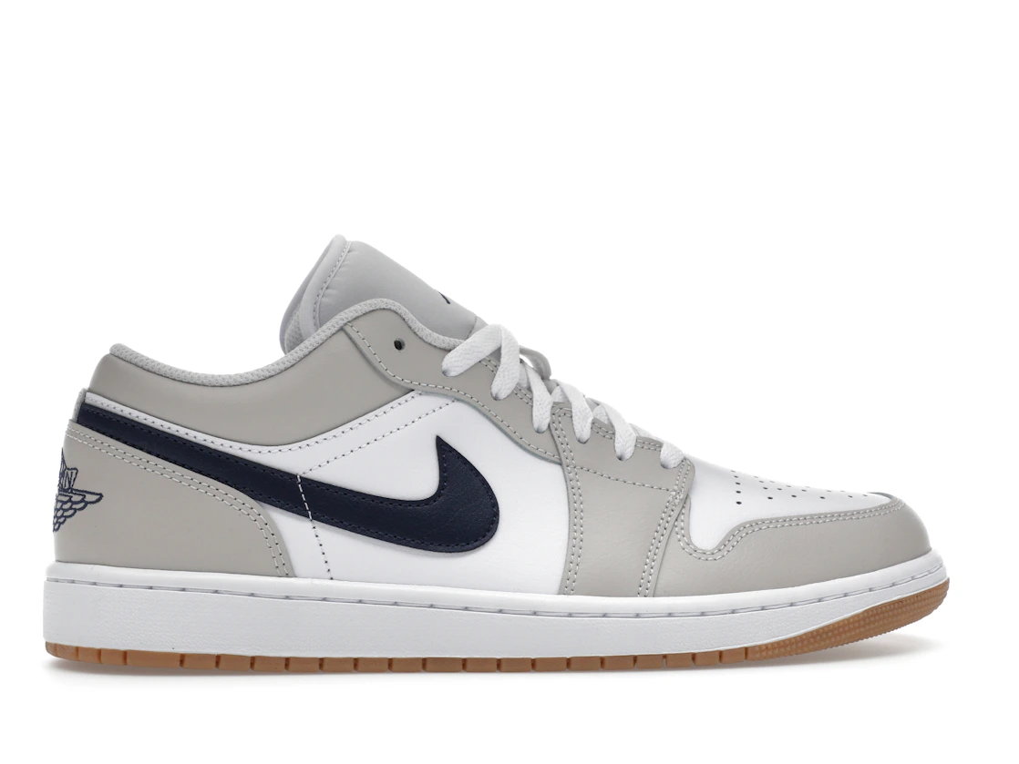 Jordan 1 Low Midnight Navy Neutral Grey