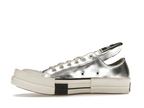 Converse TURBODRK Chuck Taylor All Star 70 Ox Rick Owens DRKSHDW Silver White