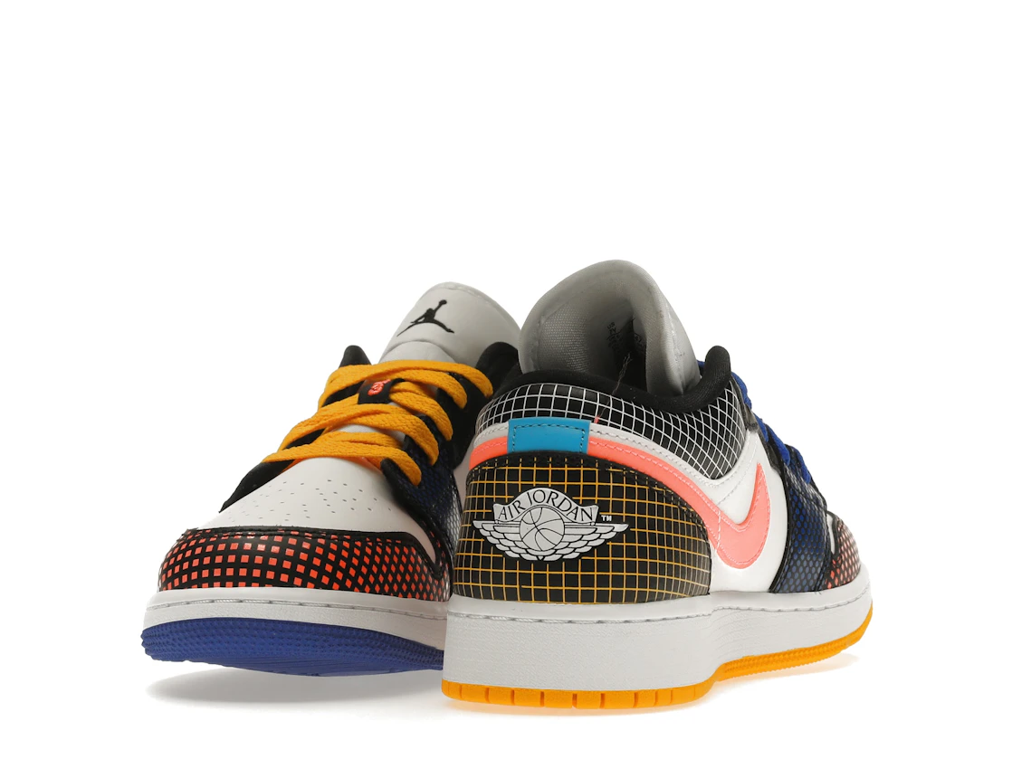 Jordan 1 Low MMD Multi-Color Grid (GS)