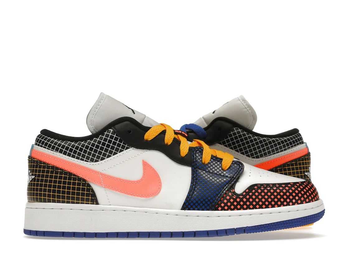 Jordan 1 Low MMD Multi-Color Grid (GS)