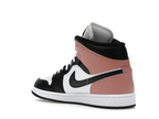 Jordan 1 Mid White Rust Pink Black
