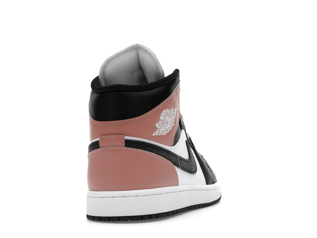 Jordan 1 Mid White Rust Pink Black