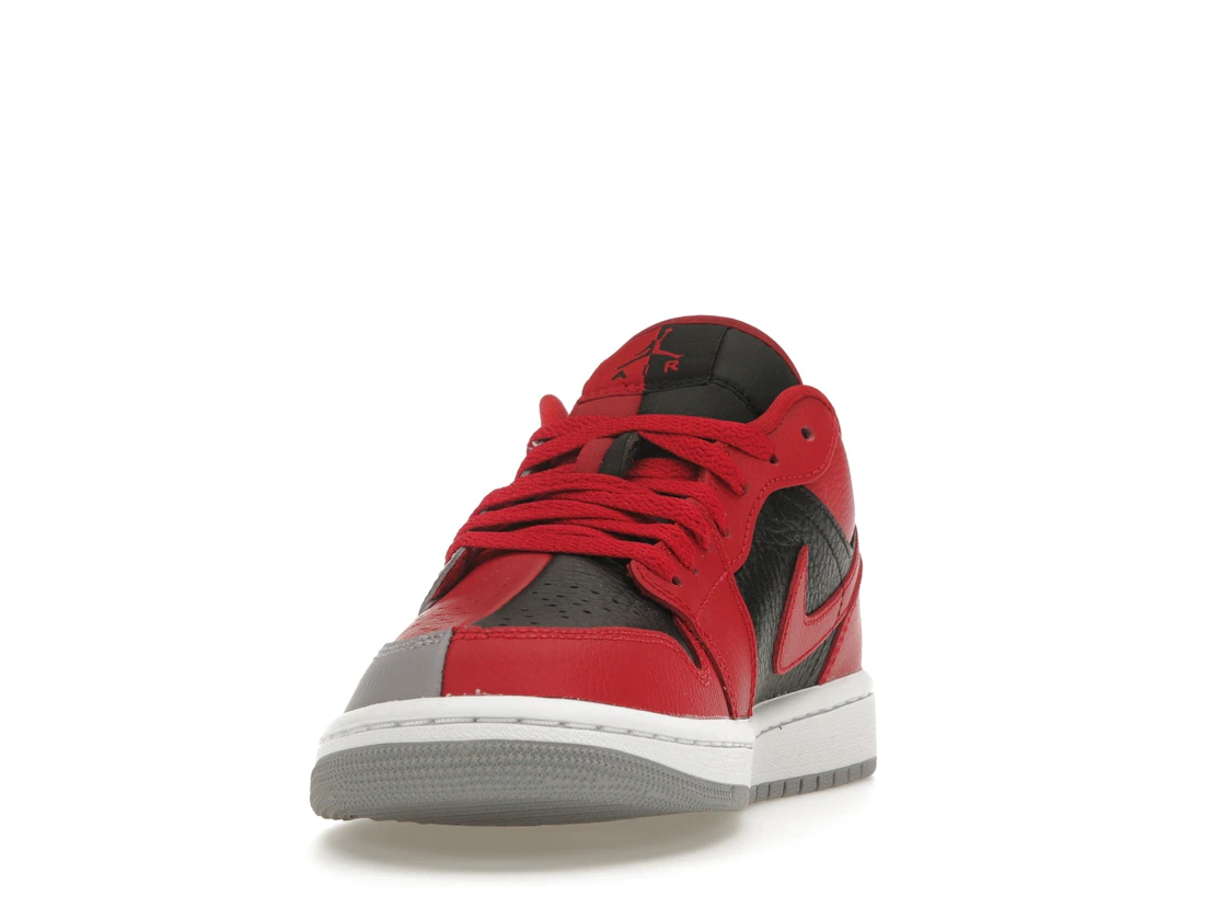 Jordan 1 Low SE Homage Split Gym Red Cement Grey (W)