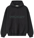 Fear of God Essentials 90s Hoodie Vintage Black