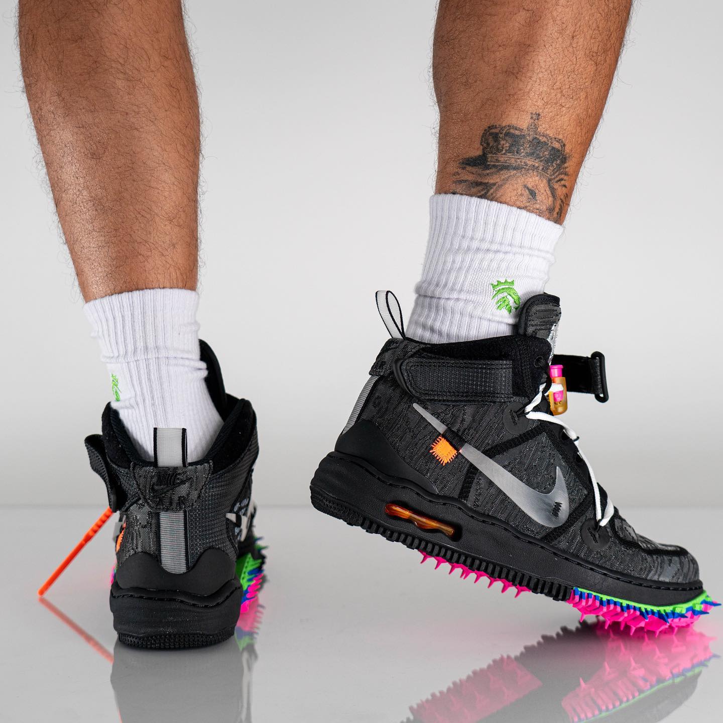 Nike Air Force 1 Mid Off-White Black