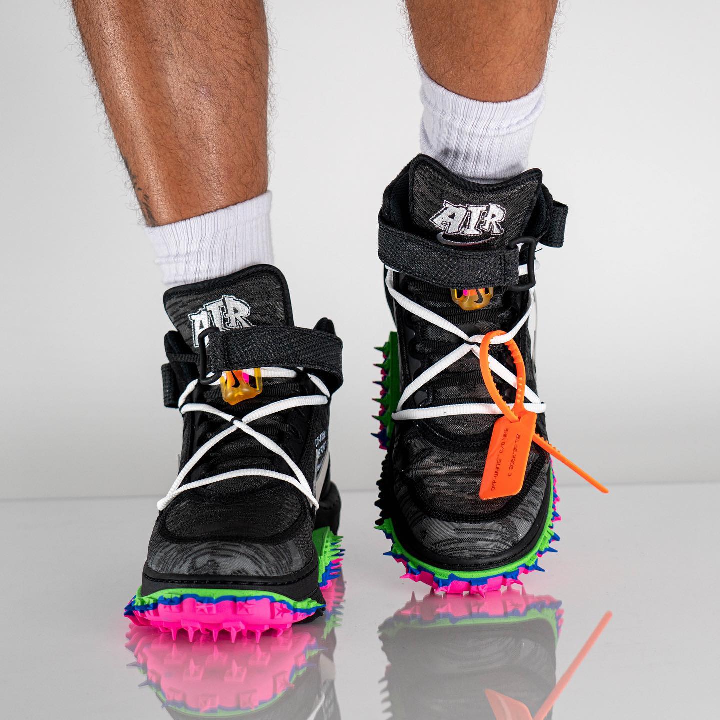 Nike Air Force 1 Mid Off-White Black