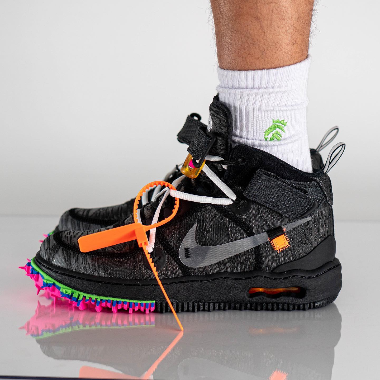 Nike Air Force 1 Mid Off-White Black