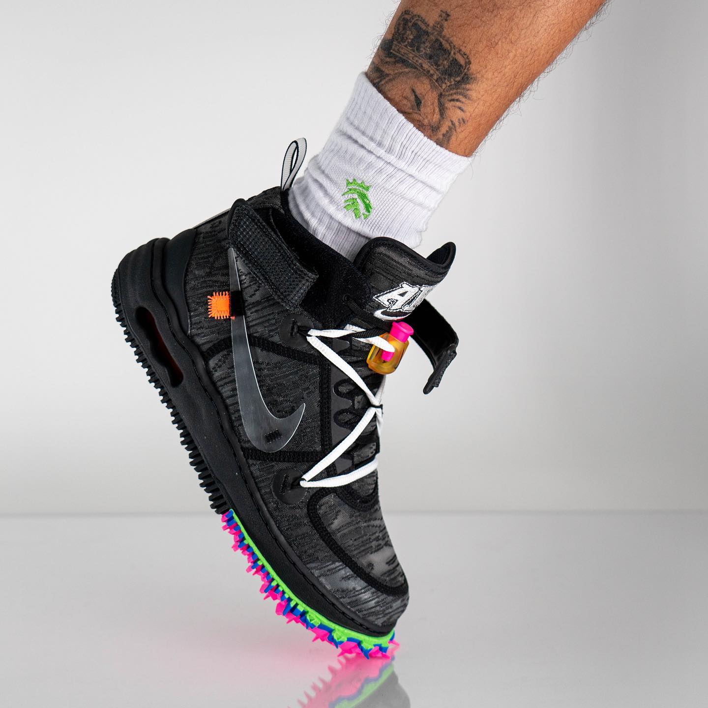 Nike Air Force 1 Mid Off-White Black