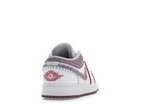 tenisky a boty Air Jordan 1 Low White Light Bordeaux (GS) DM9037-100 ADONIO