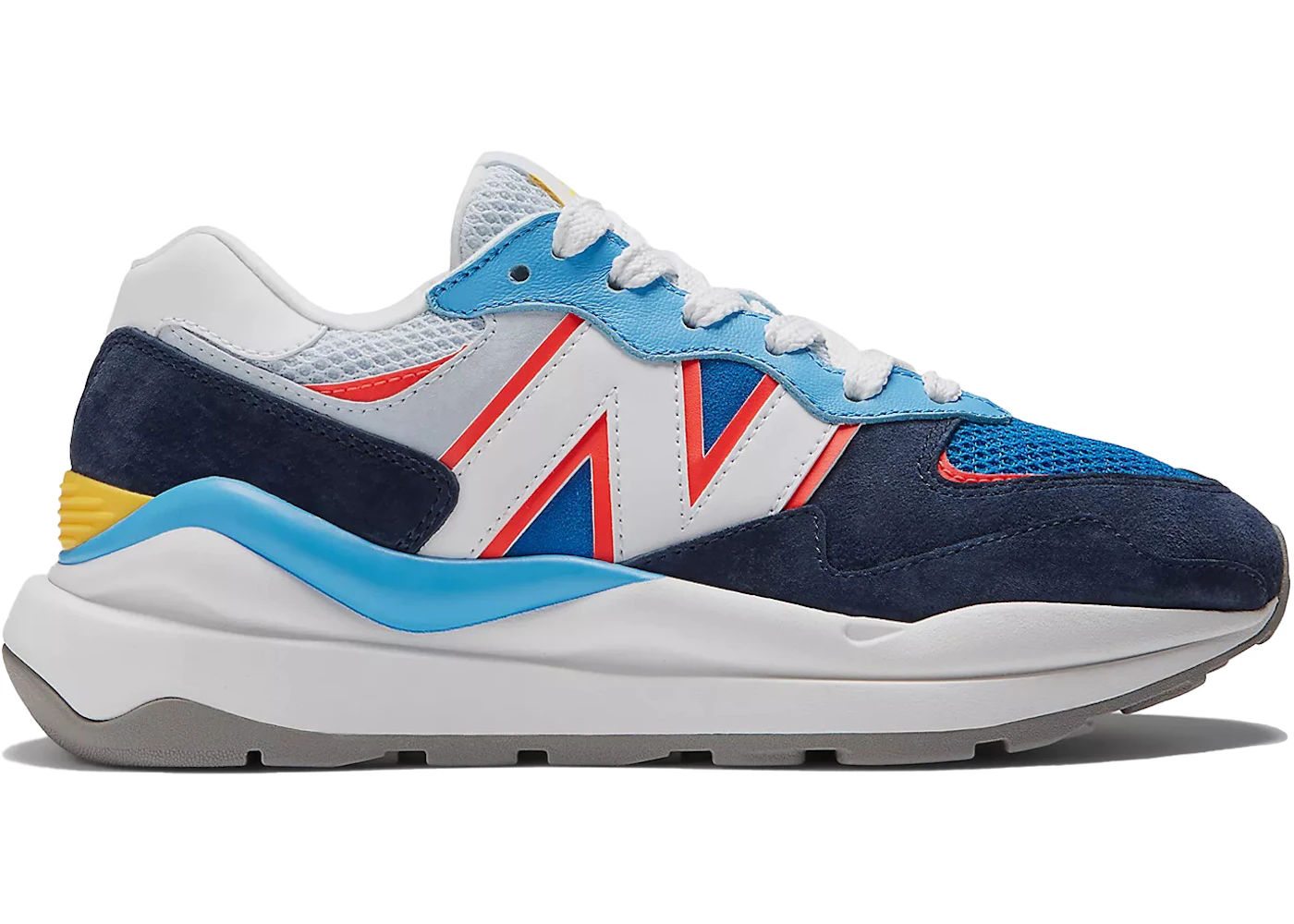 New Balance 57/40 Natural Indigo Electric Red (W)