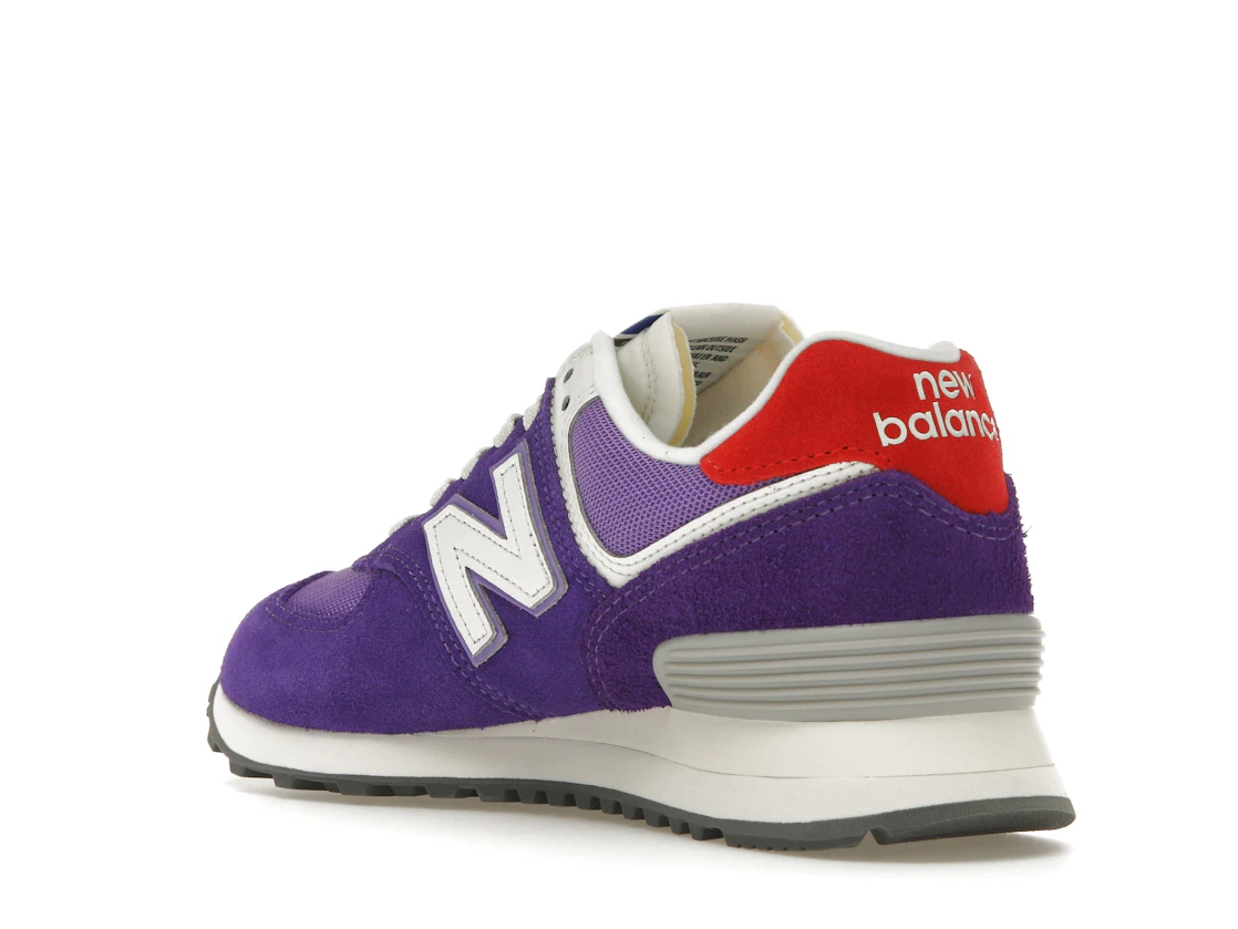 New Balance 574 Purple White Red (W)