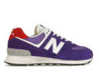 New Balance 574 Purple White Red (W)