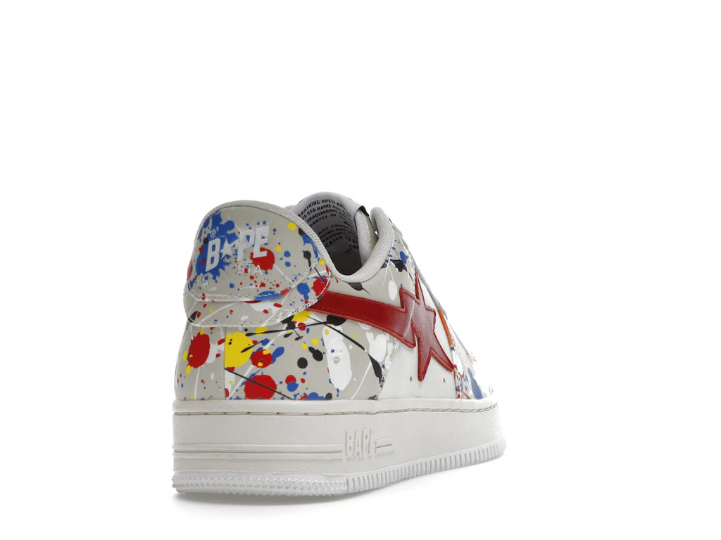 A Bathing Ape Bape Sta Paint Beige