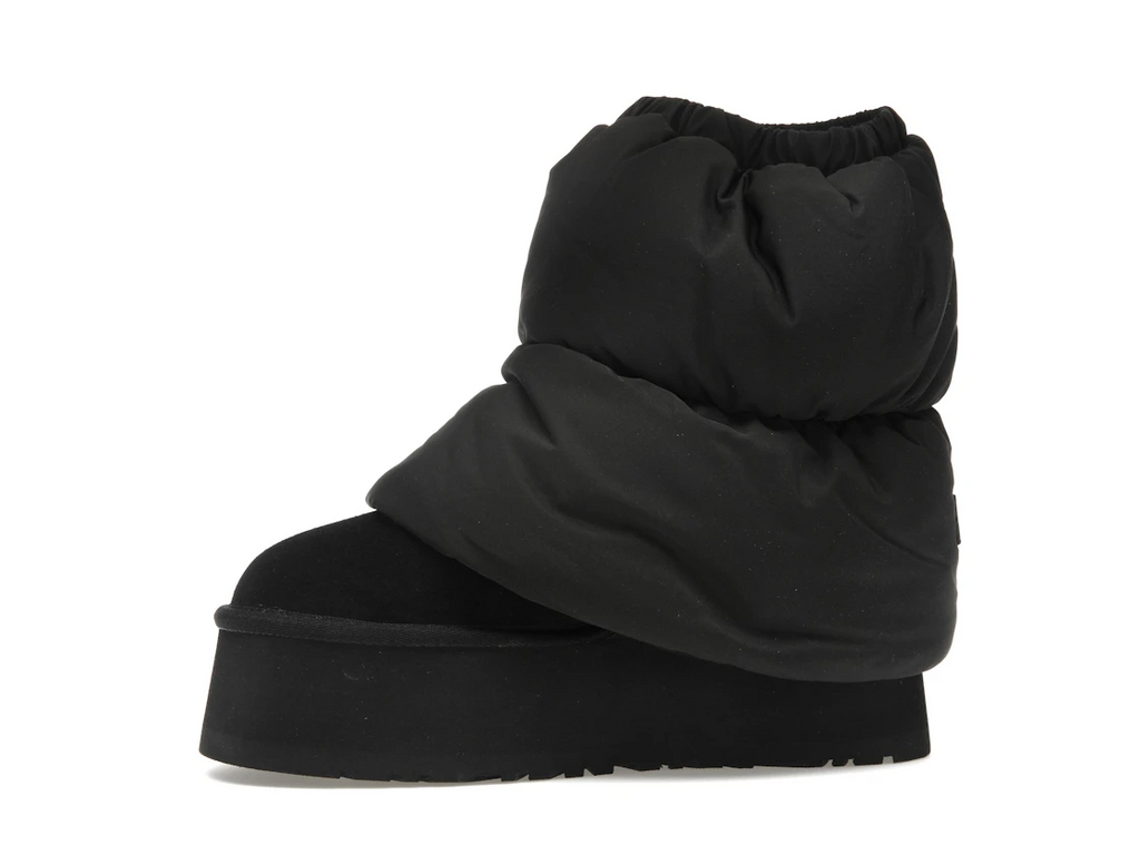 UGG Classic Mini Dipper Puffer Boot Black (W)
