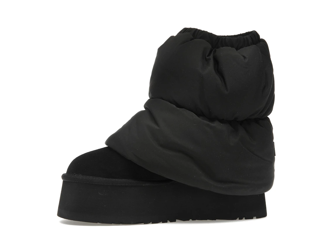UGG Classic Mini Dipper Puffer Boot Black (W)