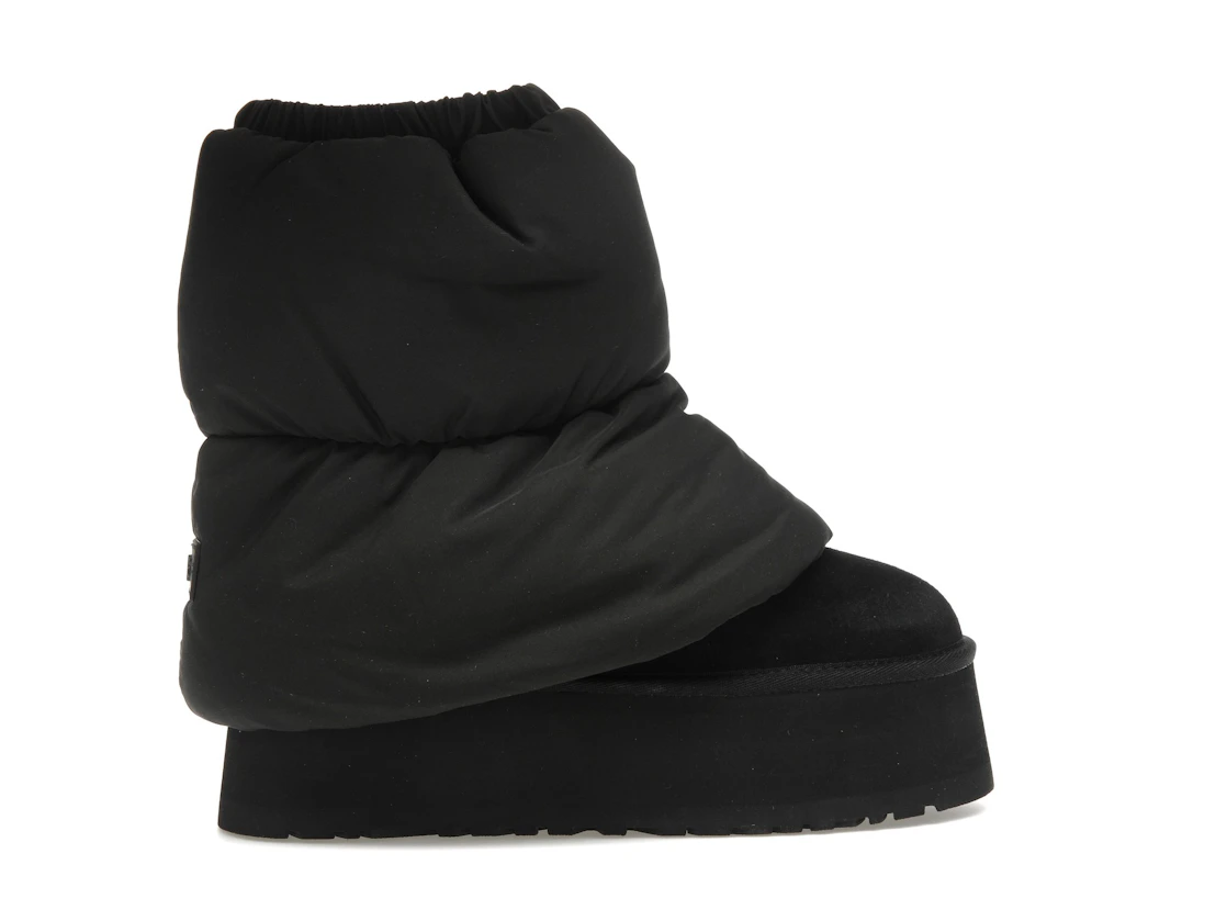 UGG Classic Mini Dipper Puffer Boot Black (W)