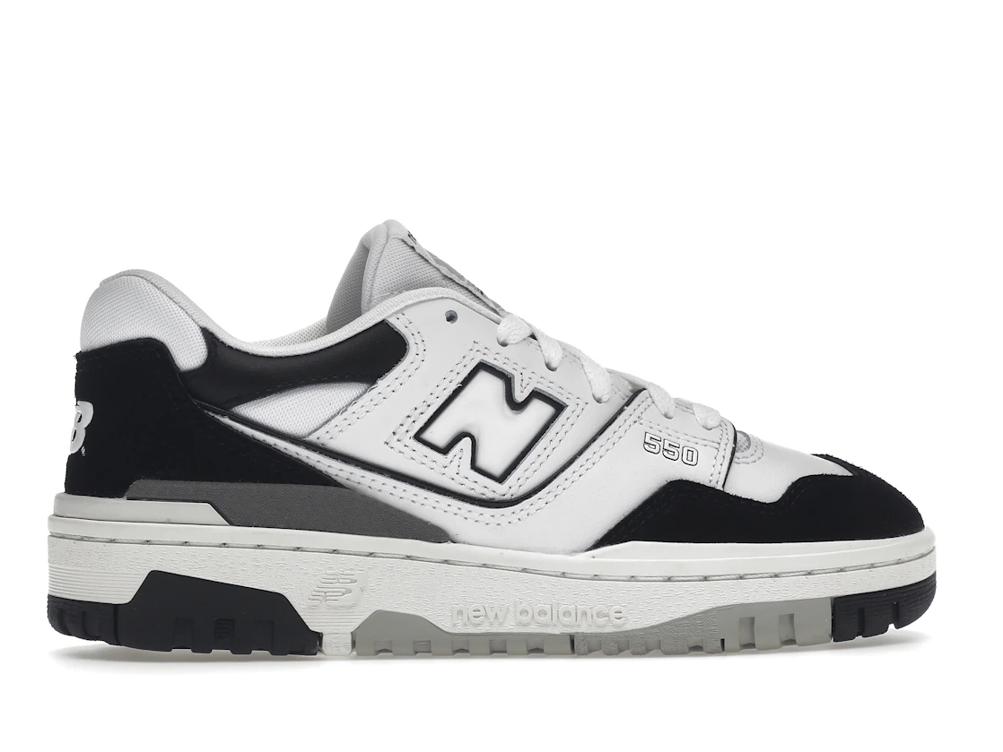 New Balance 550 White Black Rain Cloud