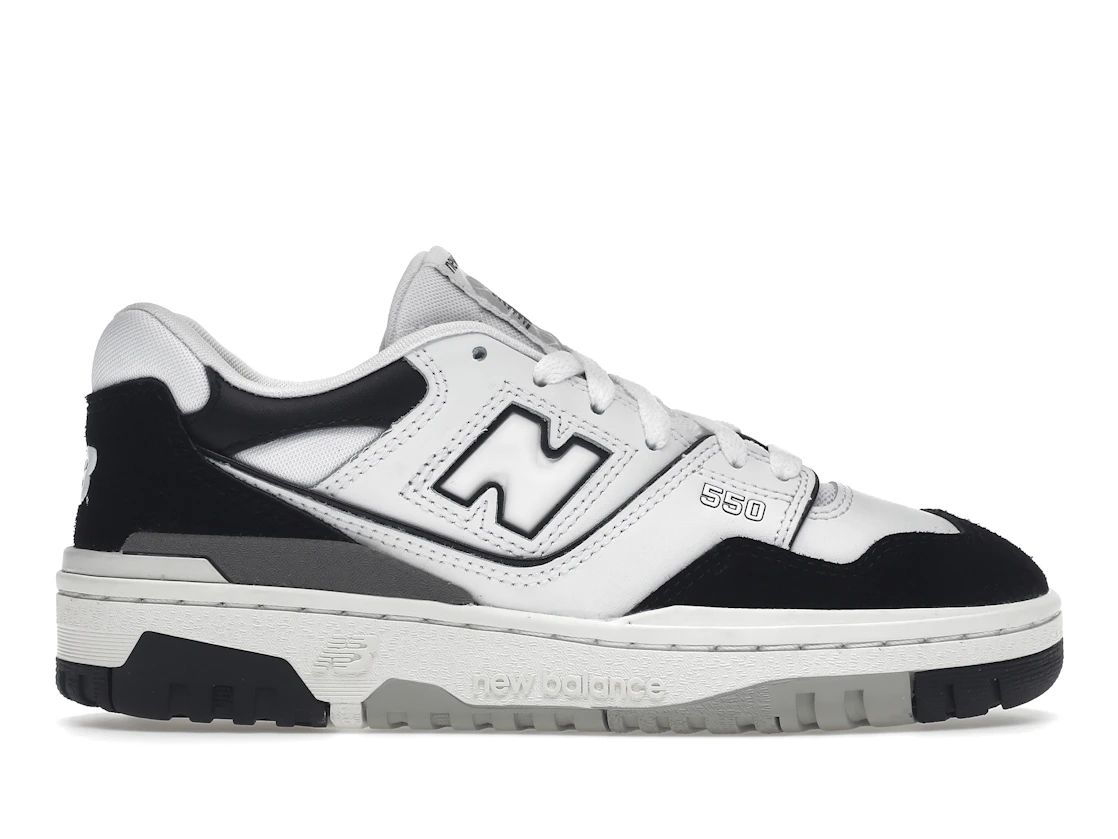 New Balance 550 White Black Rain Cloud