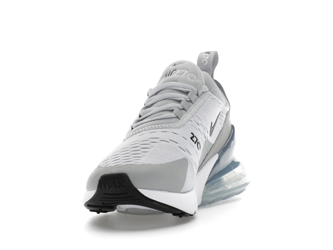 Nike Air Max 270 Pure Platinum Light Smoke Grey Metallic Silver Black (W)