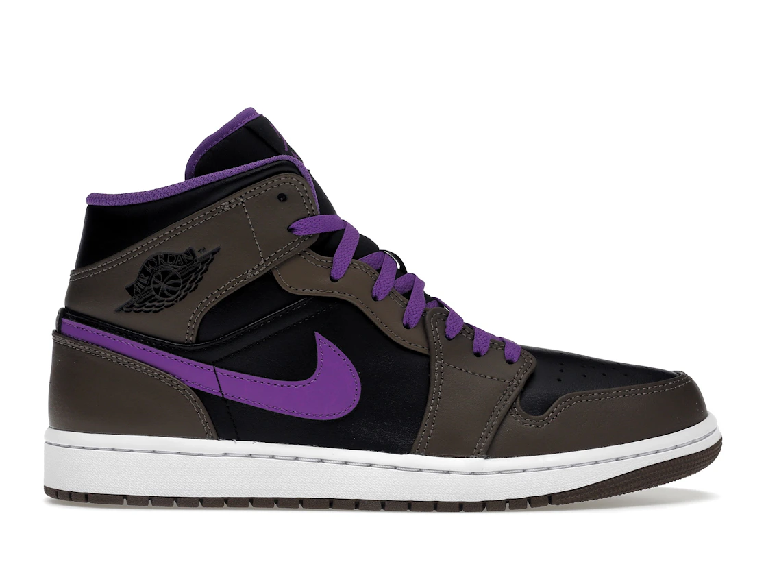 Air Jordan 1 Mid Purple Mocha