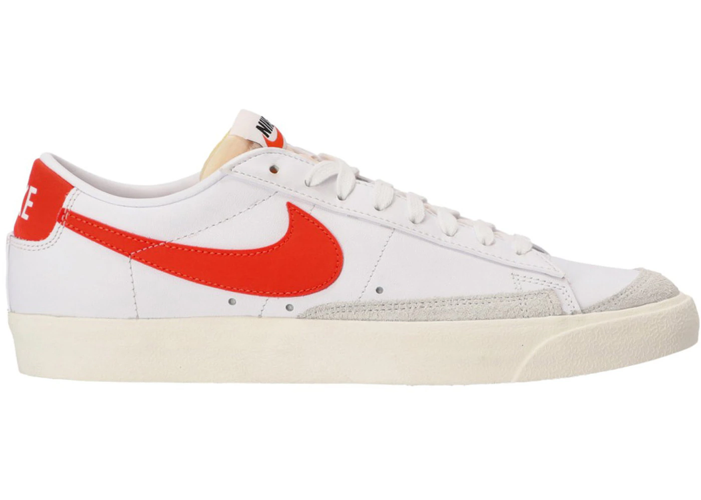 Nike Blazer Low 77 Vintage White Team Orange