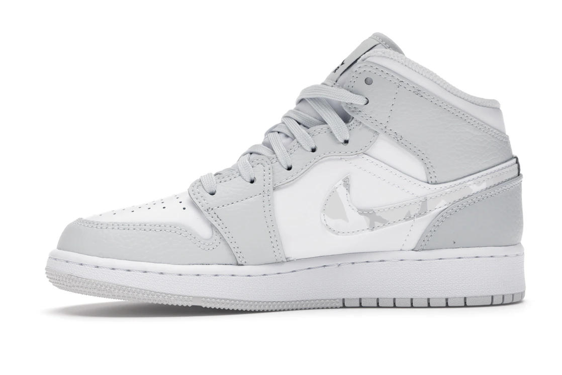 Jordan 1 Mid Grey Camo (GS)