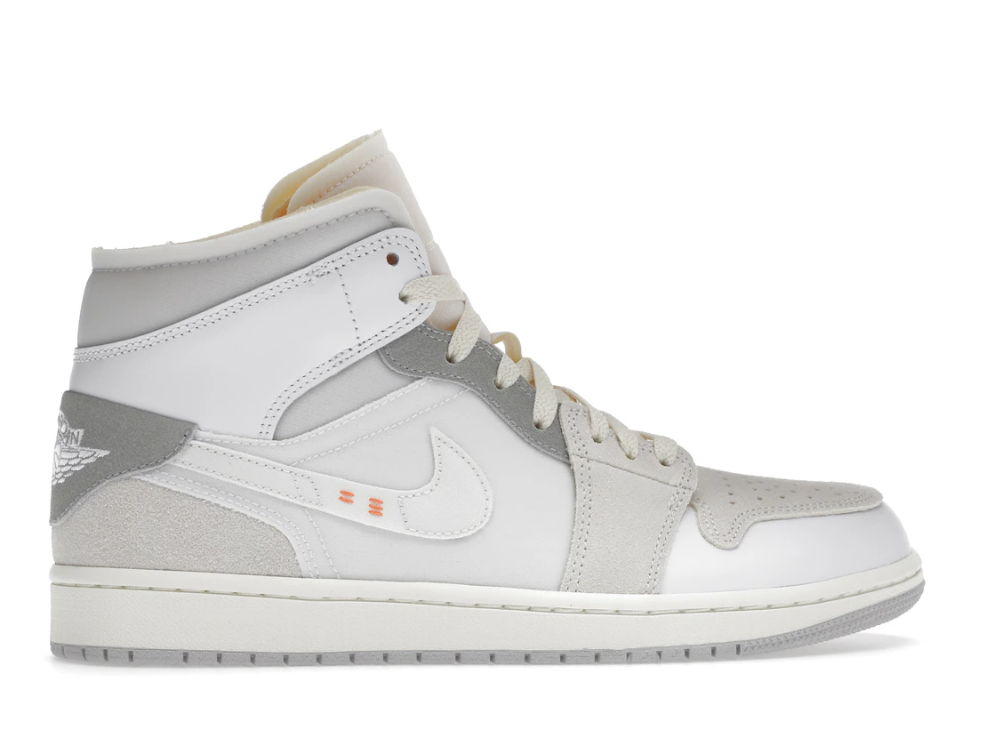 Jordan 1 Mid SE Craft Inside Out White Grey