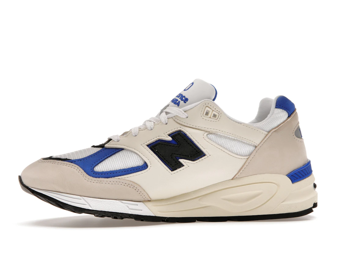 New Balance 990v2 MiUSA White Blue