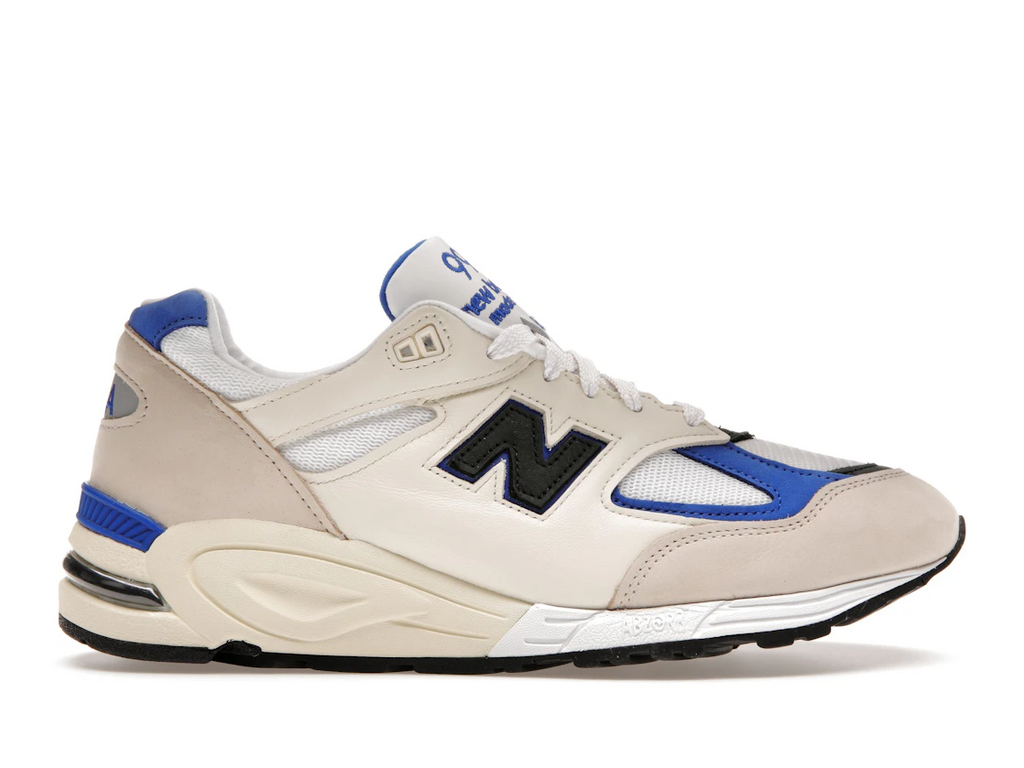 New Balance 990v2 MiUSA White Blue