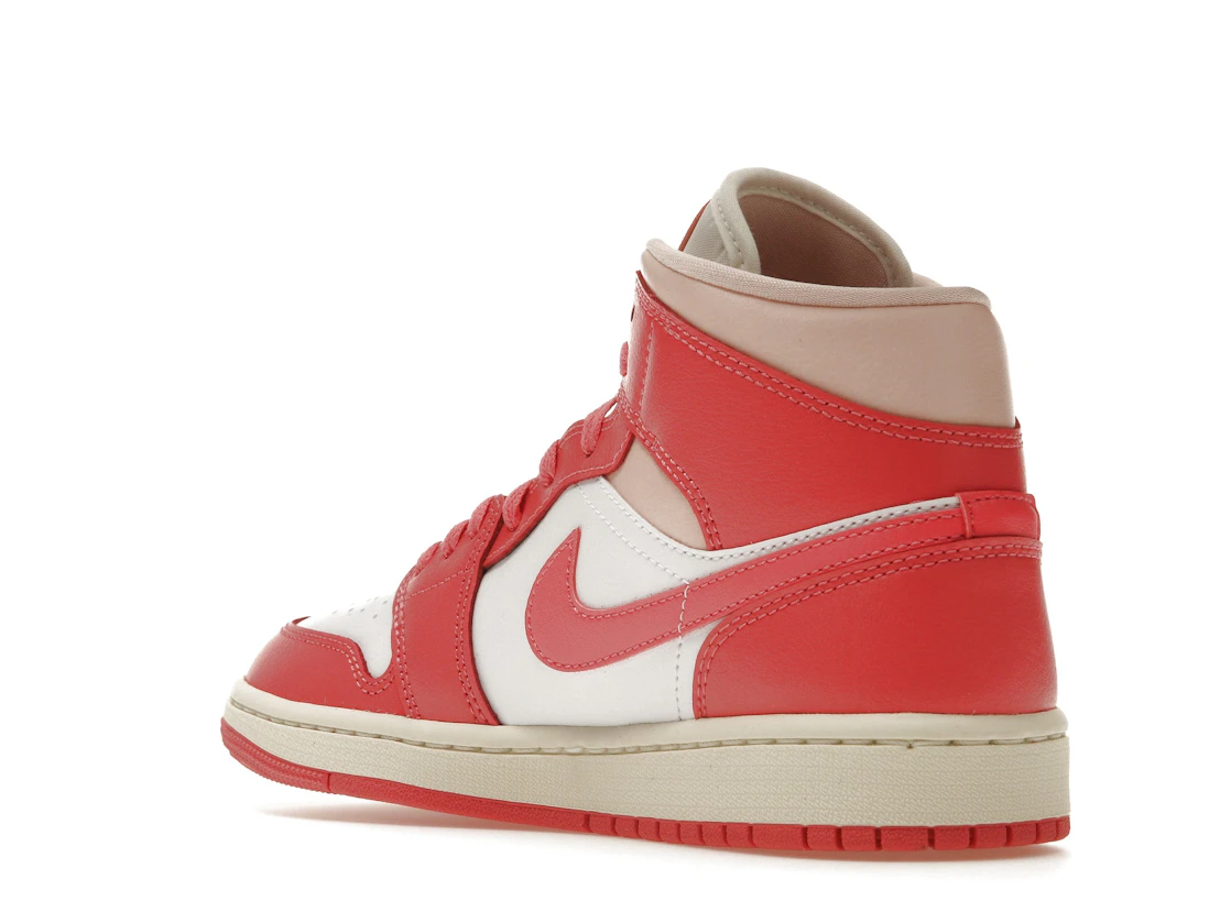 Air Jordan 1 Mid Strawberries And Cream (W)