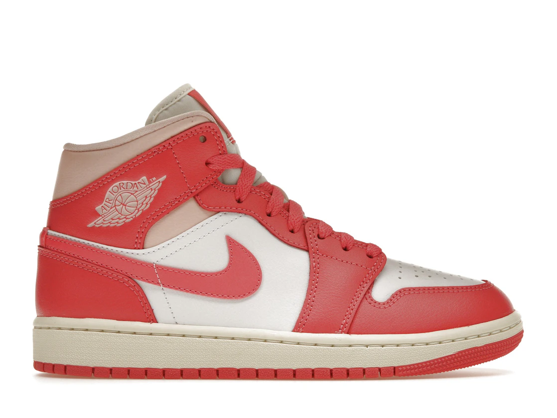 Air Jordan 1 Mid Strawberries And Cream (W)