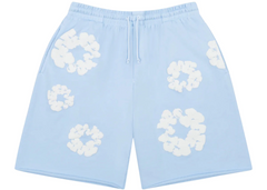 Denim Tears The Cotton Wreath Sweatshorts Powder Blue