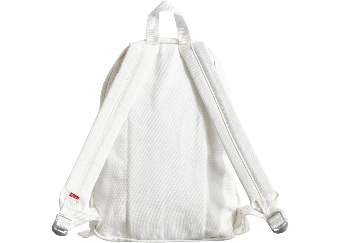Supreme Canvas Backpack White