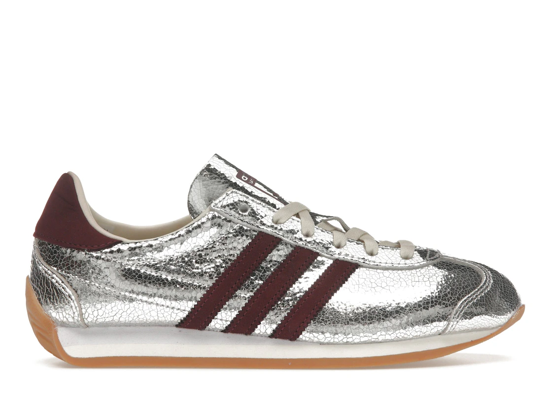 adidas Country OG Silver Metallic Maroon (W)
