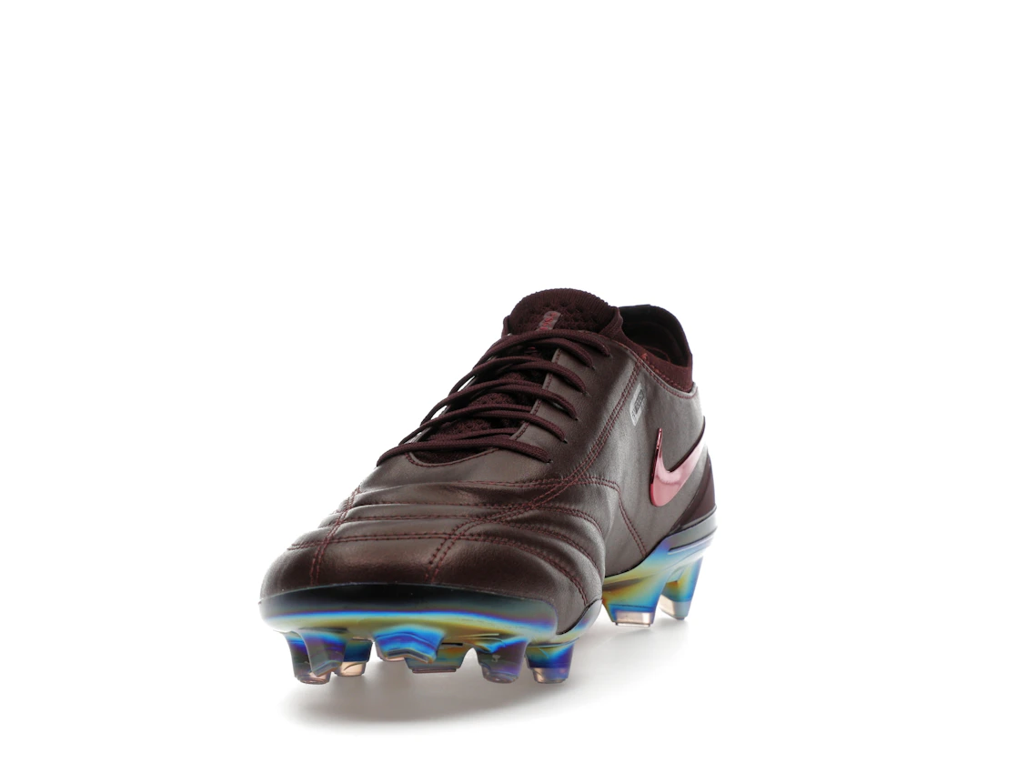Nike Tiempo Legend 10 Elite Luxe FG Montebelluna Leather Port Wine