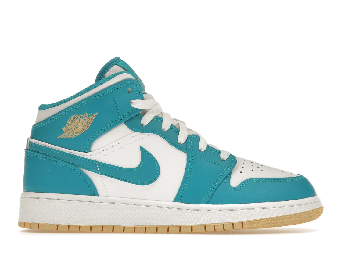 Air Jordan 1 Mid Aquatone (GS)