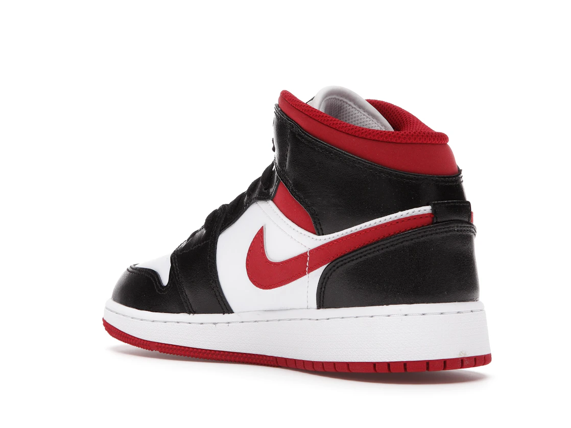 Air Jordan 1 Mid Gym Red Black White (GS)