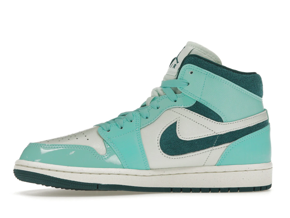 Air Jordan 1 Mid Chenille Bleached Turquoise (W)