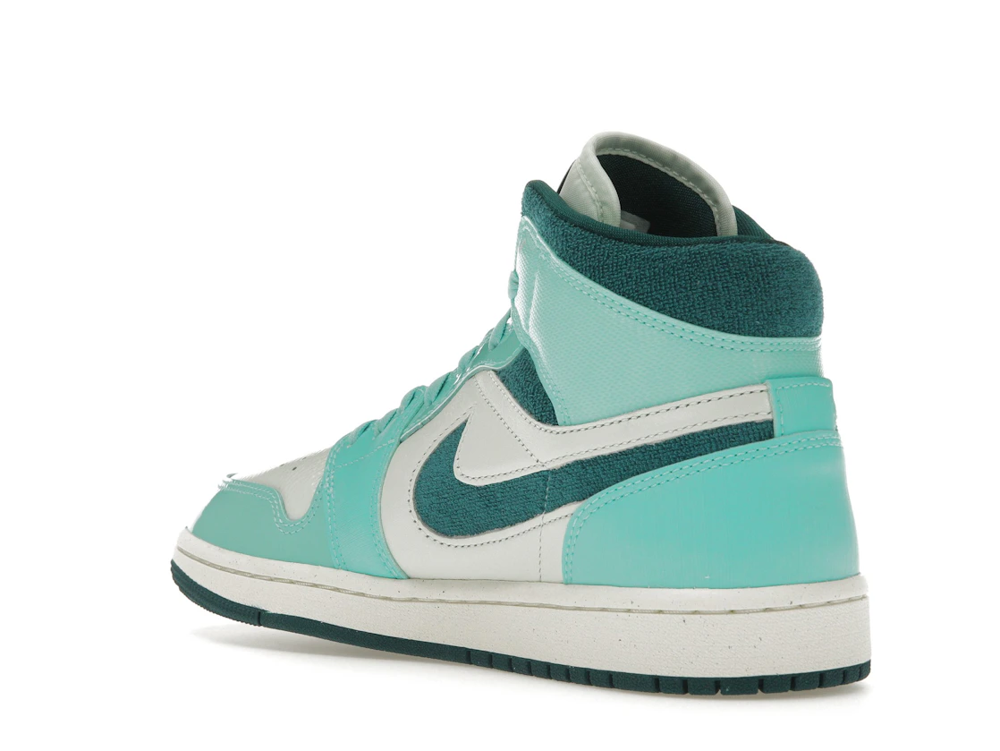 Air Jordan 1 Mid Chenille Bleached Turquoise (W)