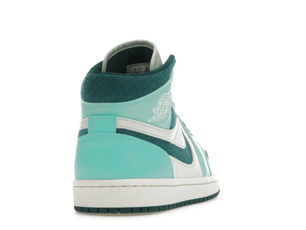 Air Jordan 1 Mid Chenille Bleached Turquoise (W)