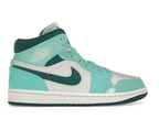 Air Jordan 1 Mid Chenille Bleached Turquoise (W)