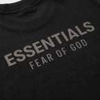 tričko Fear of God Essentials S25 T-shirt Glossy Jet Black 125SP254190F ADONIO