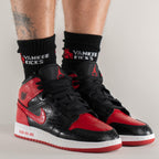 Air Jordan 1 Mid Bred Text (GS)