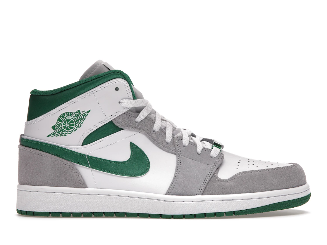 Air Jordan 1 Mid Grey Green